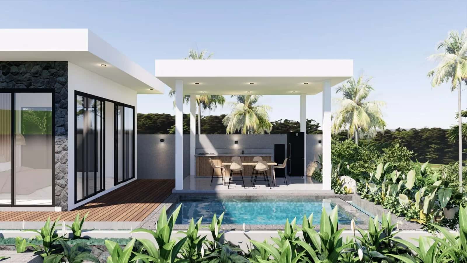 Modern 1-Bedroom Villa With Private Pool In Ubud — photo 1