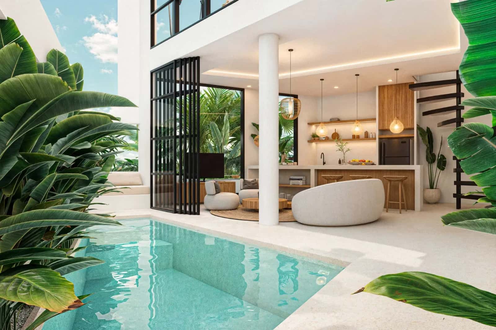 Intimate Villa With Jungle And Garden Views In Pererenan — photo 1