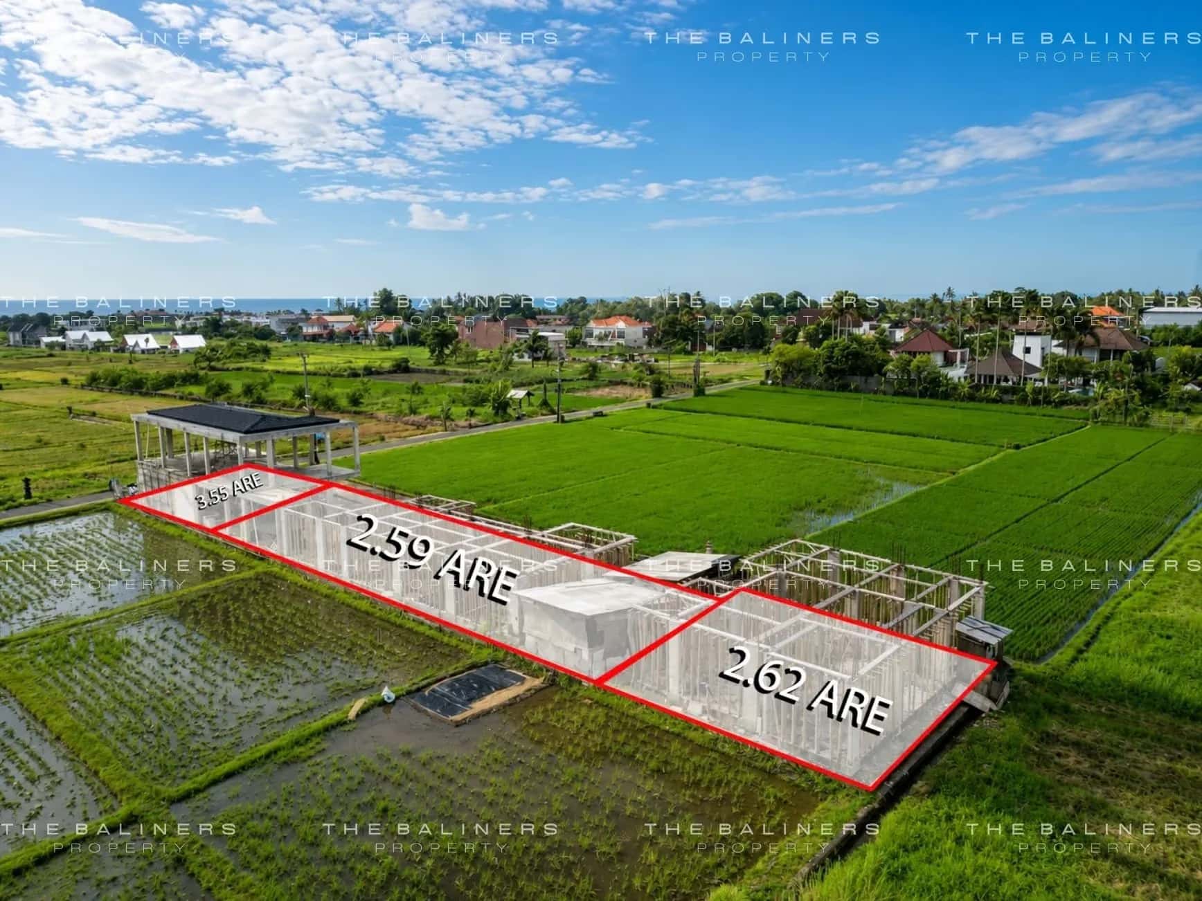 A Ready-To-Build Kedungu Site Surrounded By Rice Fields - photo 1