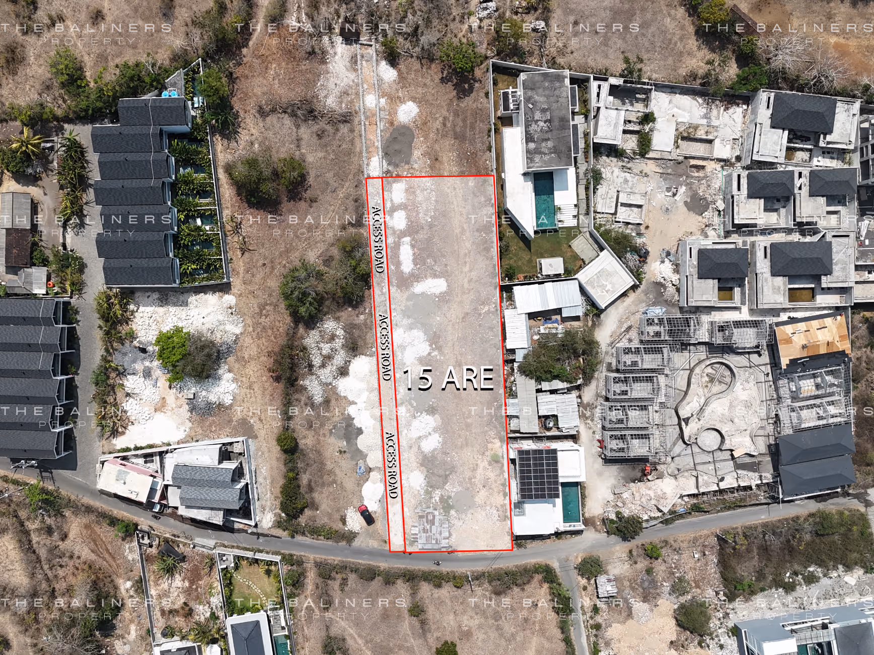 A LARGE KUTUH LAND PARCEL WITH A 60-YEAR LEASEHOLD AND OCEAN VIEWS - photo 1
