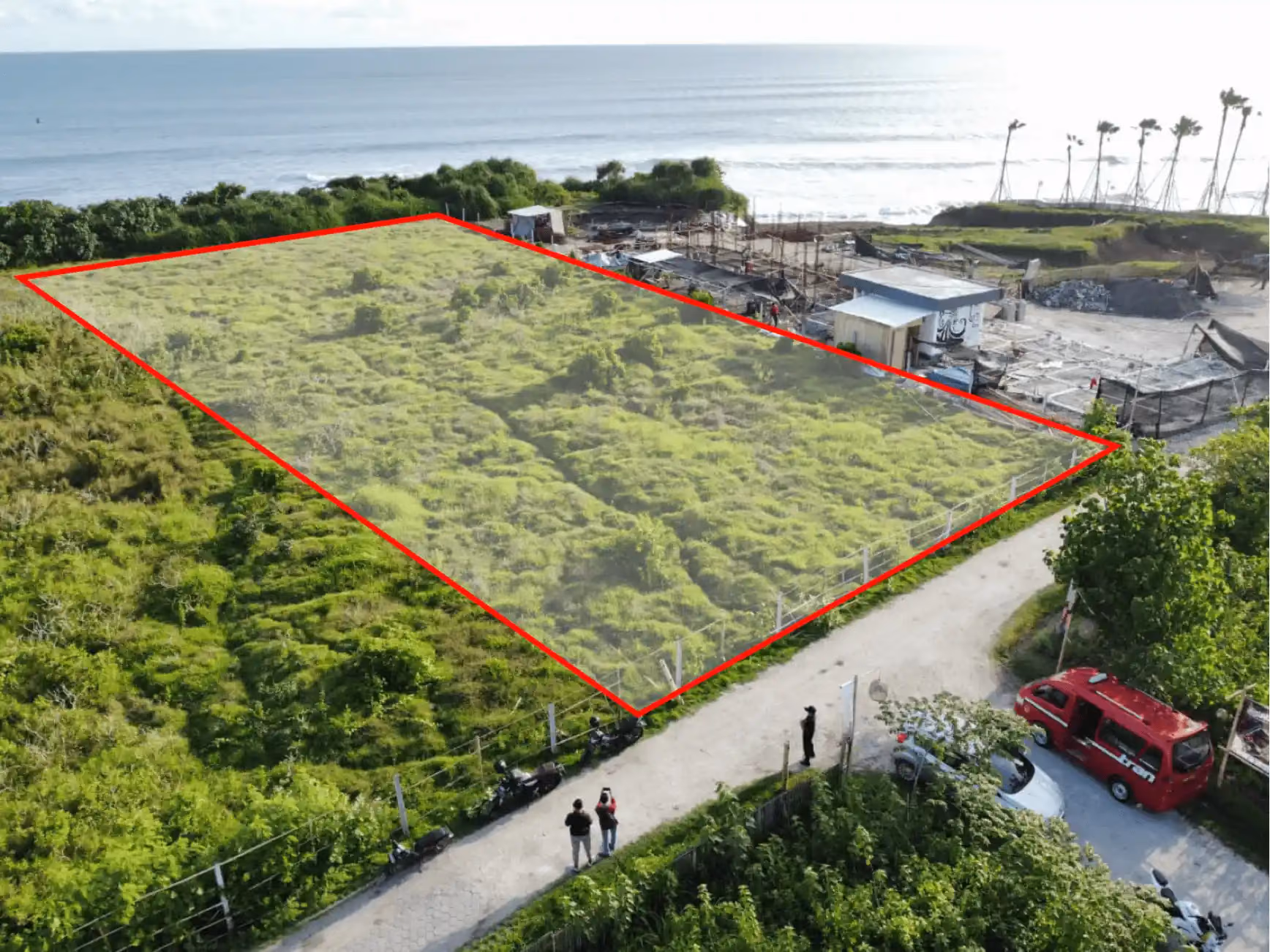 Extremely Rare Small Beachfront Plot!! — photo 1