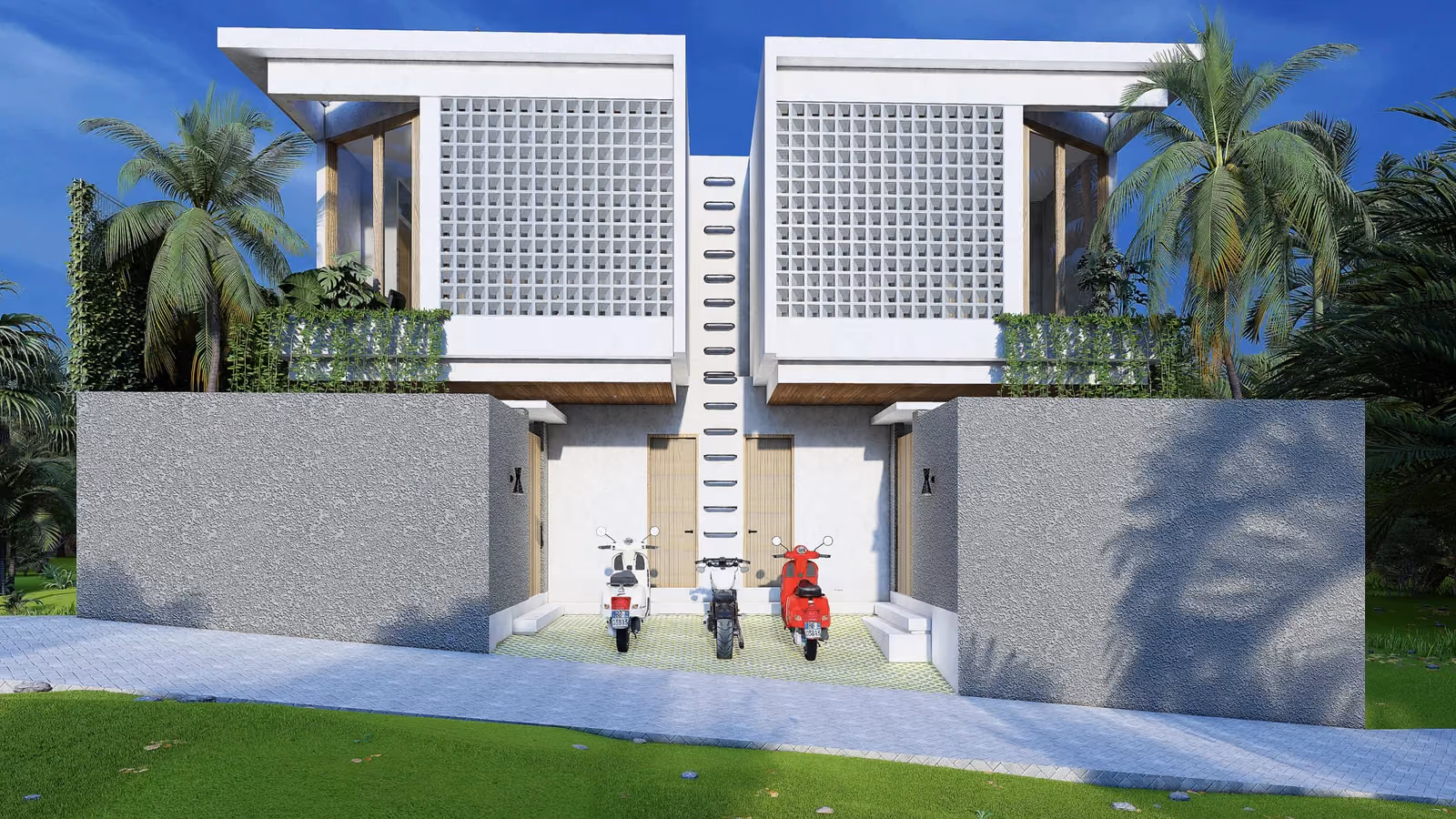 Elegant 2-Bedroom Dual Villa Oasis In Pererenan — photo 1