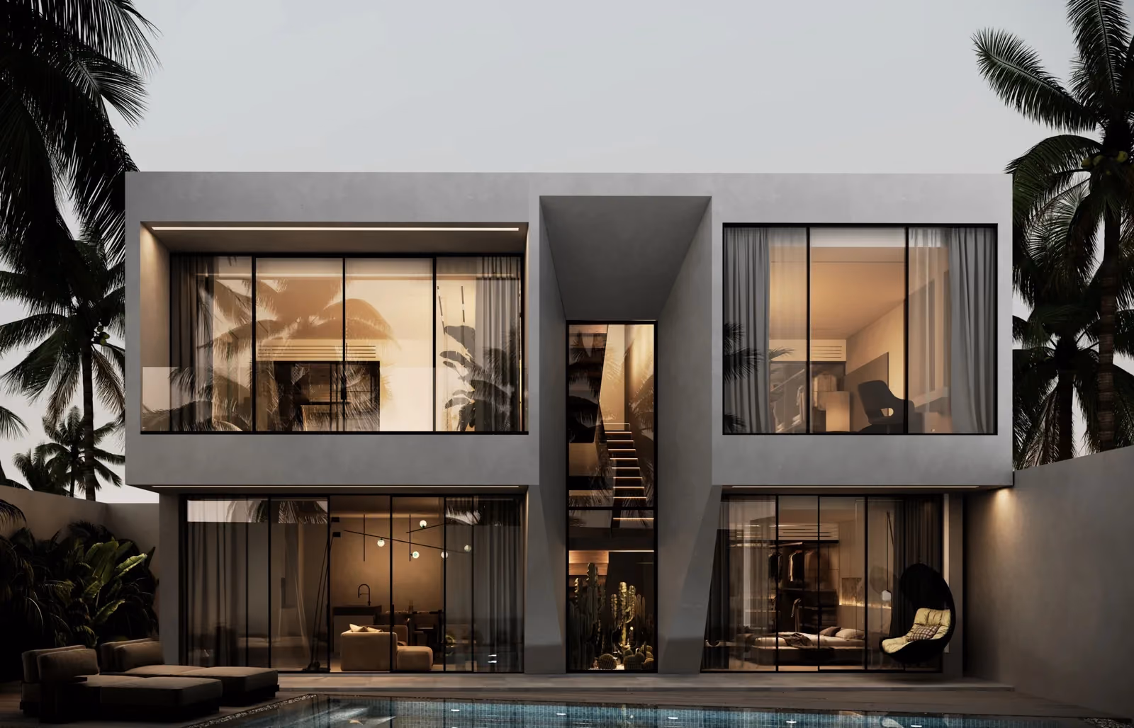Exquisite Three-Bedroom Villas In The Heart Of Berawa, Bali — photo 1