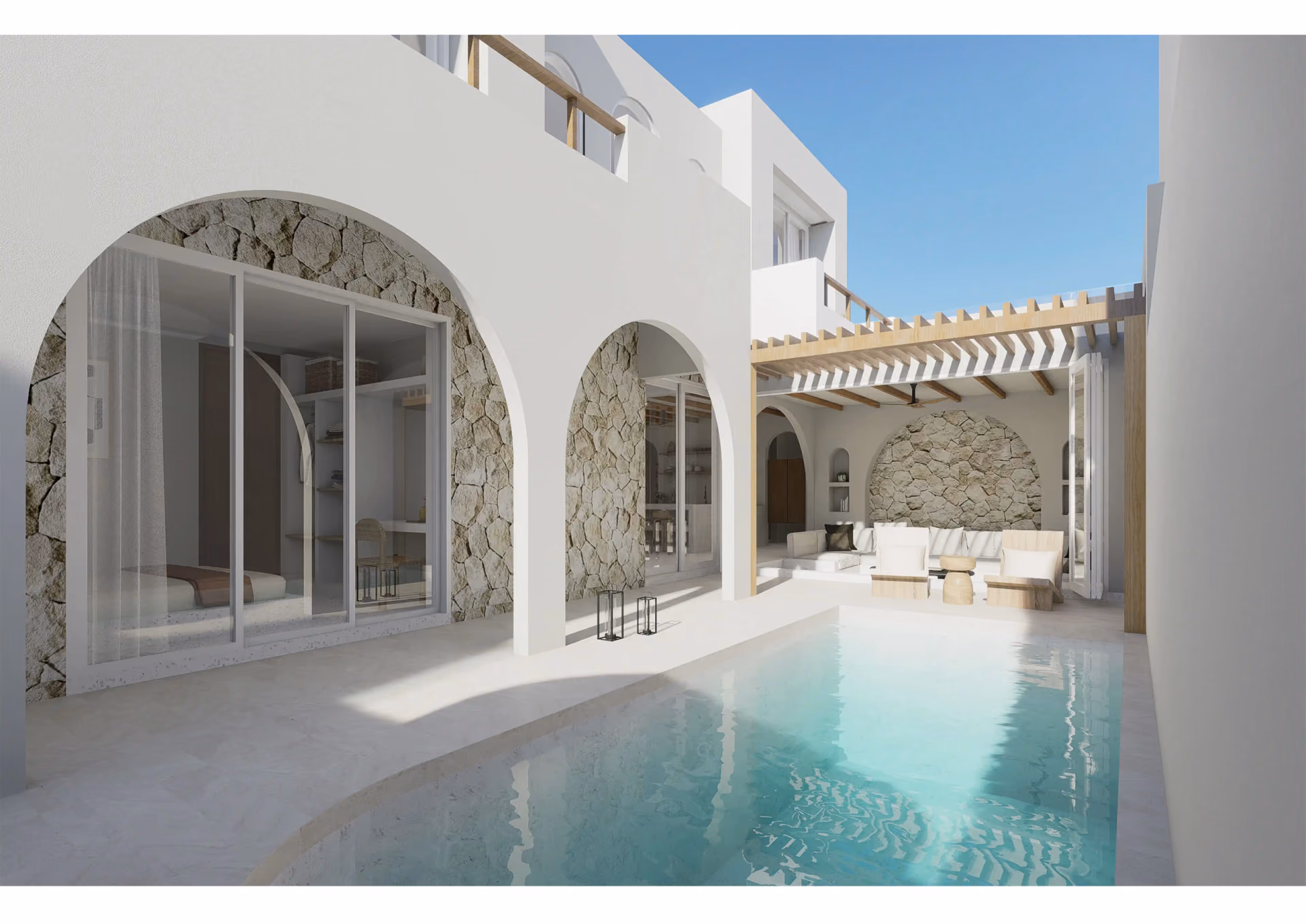 Modern 3-Bedroom Villa In Pererenan With Private Pool And Secure Leasehold — photo 1