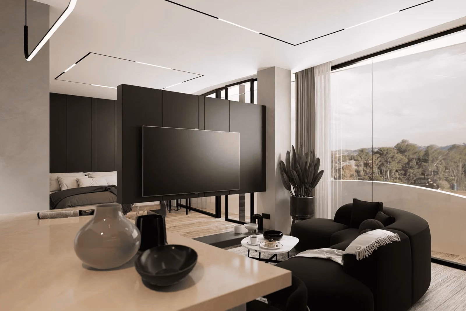Modern 1-Bedroom Apartment With Rooftop Pool And Ocean View — photo 1