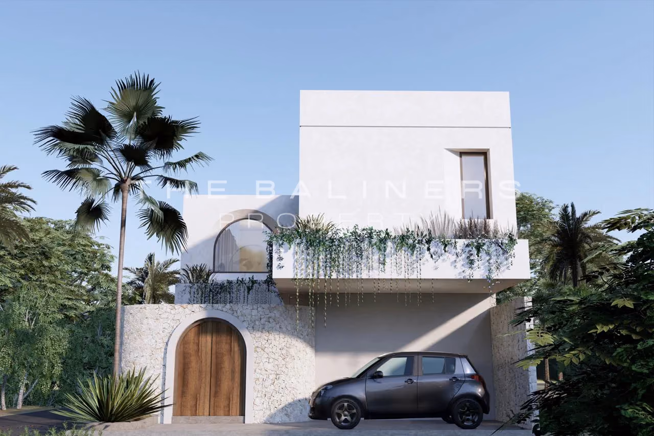 Modern Two-Story Villa With Ocean View Roof Bar In Ungasan — photo 1