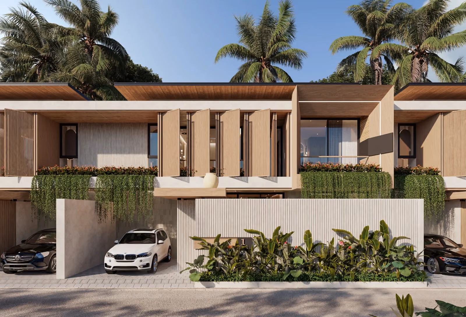 Modern Tropical Living: 3-Bedroom Villa In Canggu — photo 1