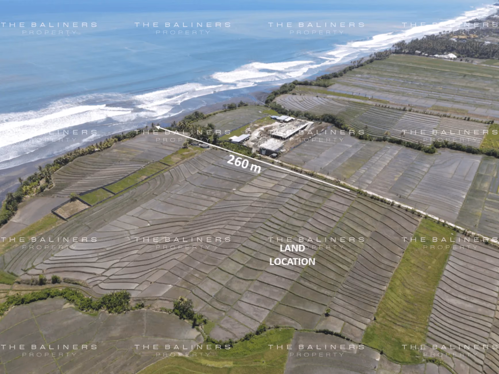 Leasehold Land Walking Distace To The Beach In Tabanan — photo 1