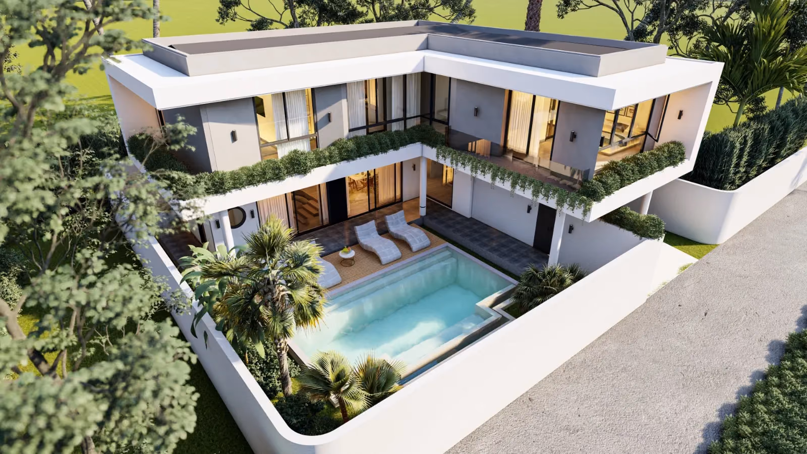Luxurious 4-Bedroom Villa In Kerobokan With Private Pool — photo 1
