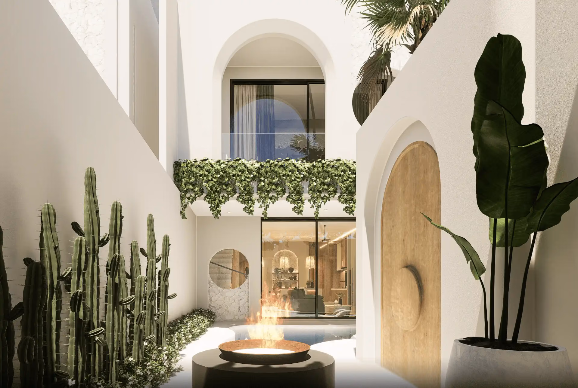 Contemporary Villa In Bustling Batu Bolong — photo 1