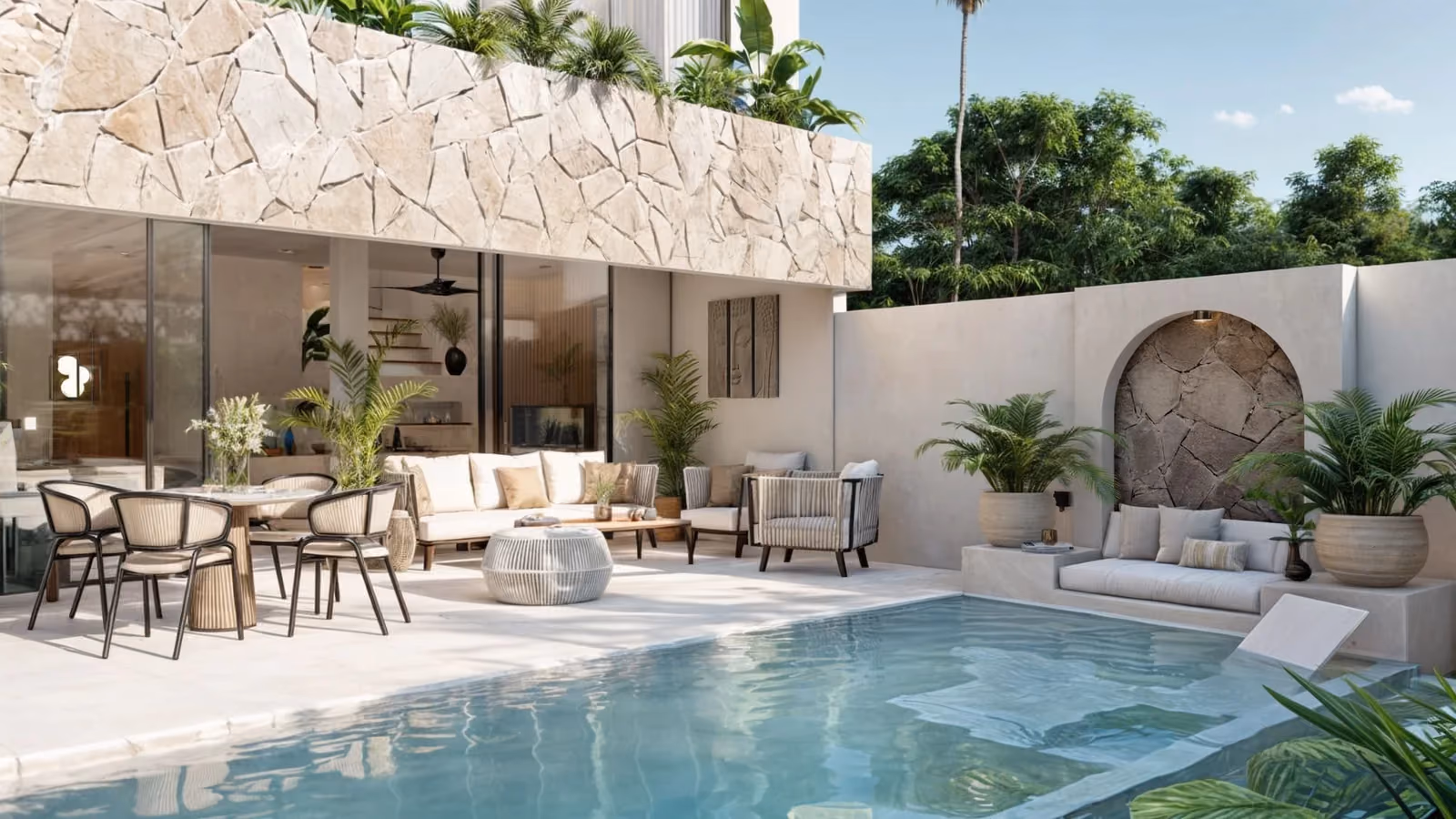 Contemporary Villa With Panoramic Greenery Views In Uluwatu — photo 1