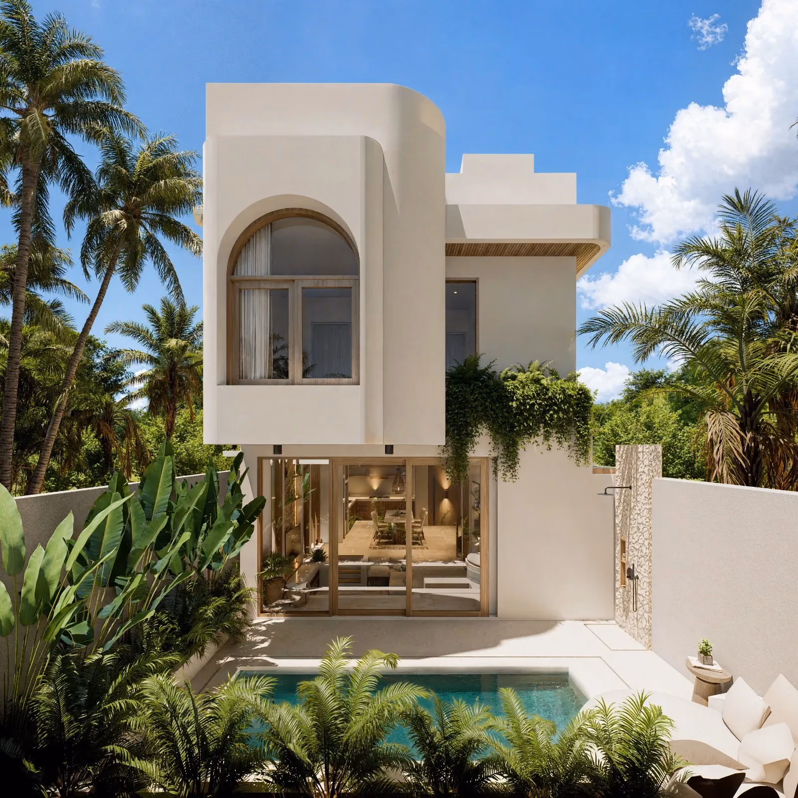 Mediterranean-Inspired Villa In Balangan — photo 1