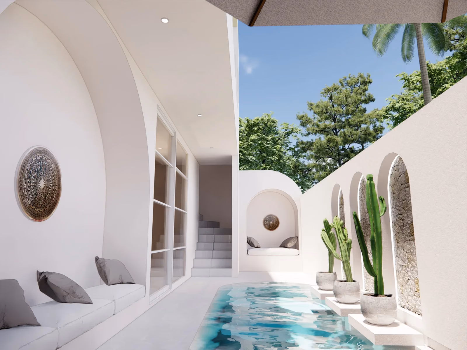 Elegant Mediterranean-Style Villa In Uluwatu — photo 1