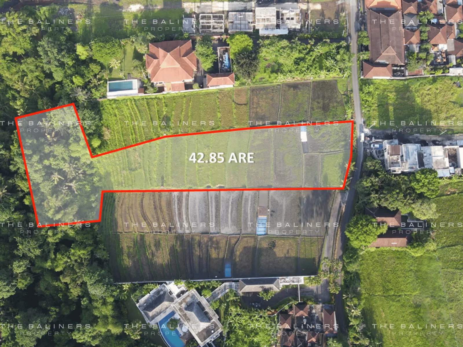 Idyllic Development Land Amidst Rice Fields In Buwit, Tabanan — photo 1