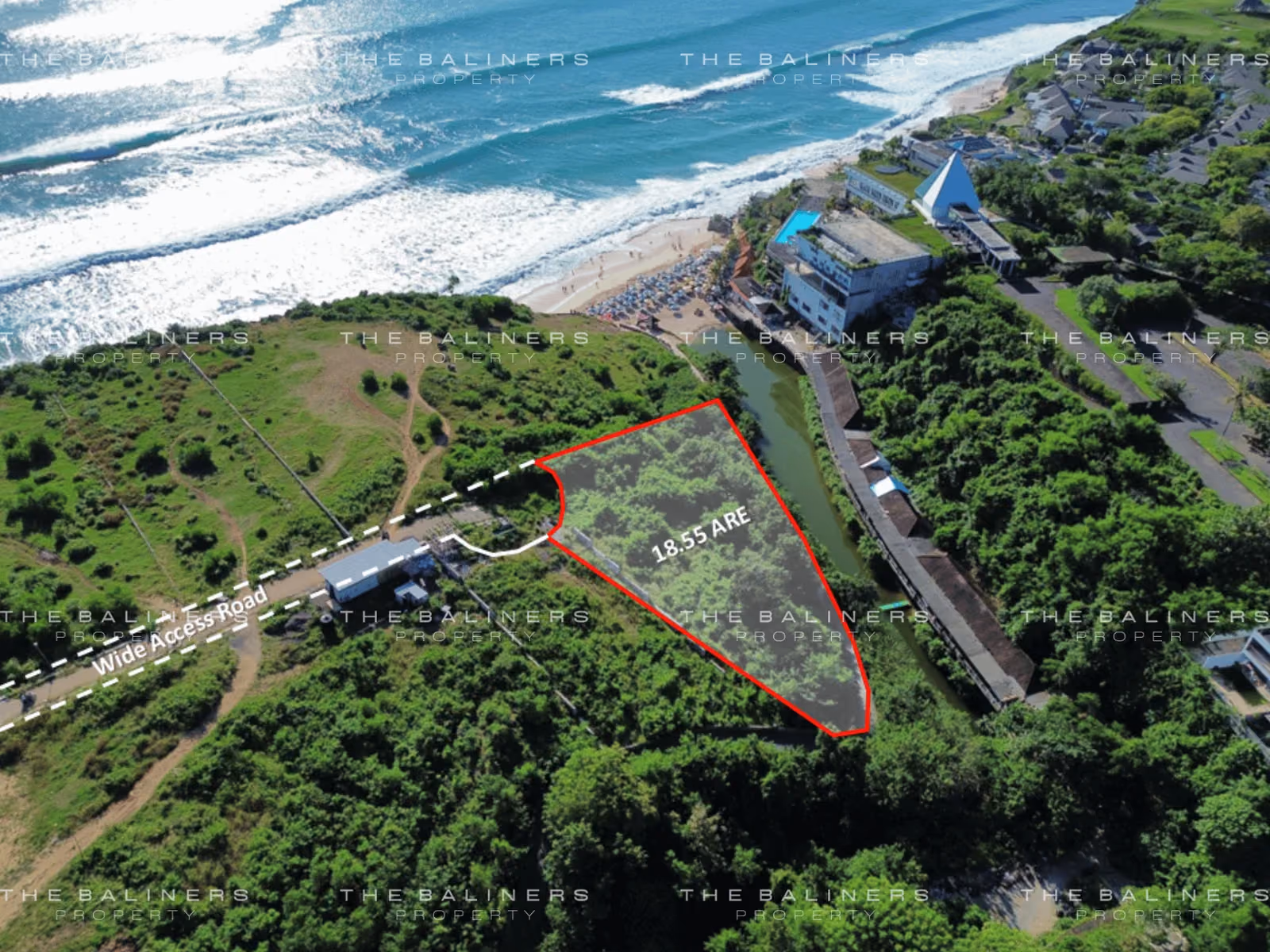 Prime Cliffside Land With Panoramic Ocean And Sunset Views In Bingin — photo 1