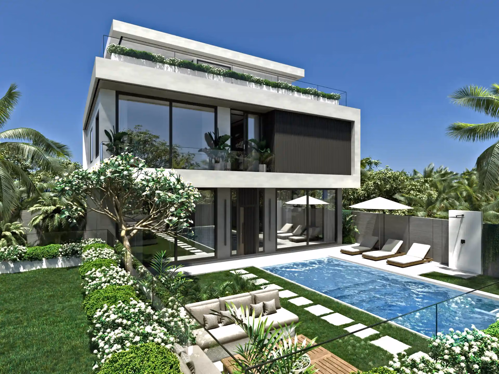 Captivating Ocean View Villa In The Serene Hills Of Kutuh — photo 1