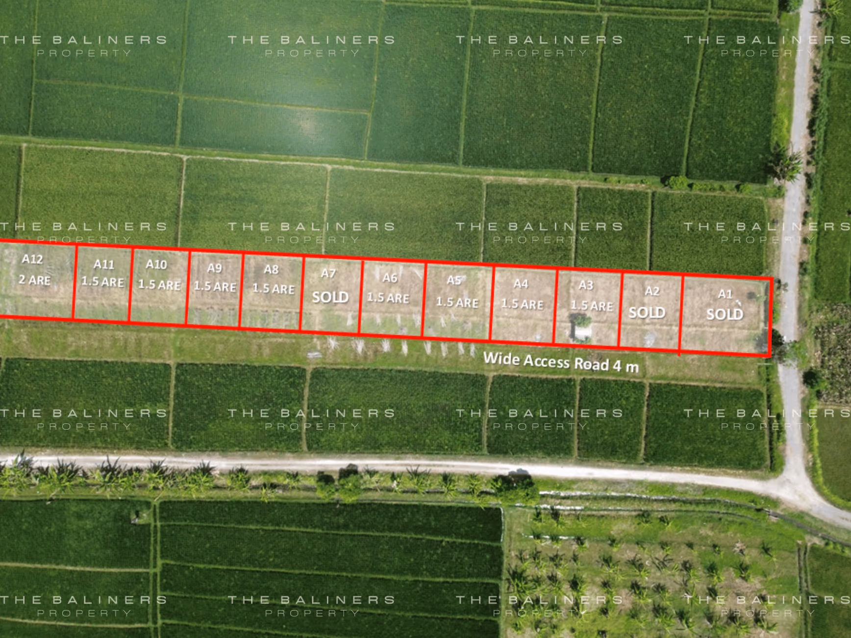 Land With Rice Field And Ocean Views In Kerambitan, Tabanan — photo 1