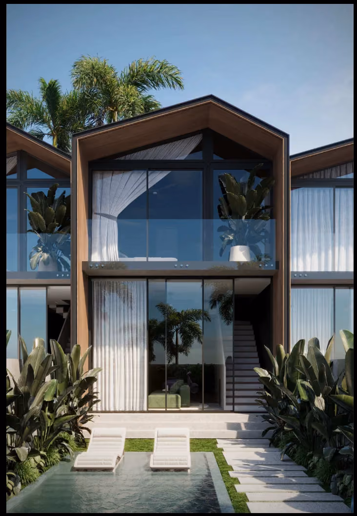 Contemporary Two-Bedroom Villa Just Minutes From Melasti Beach — photo 1