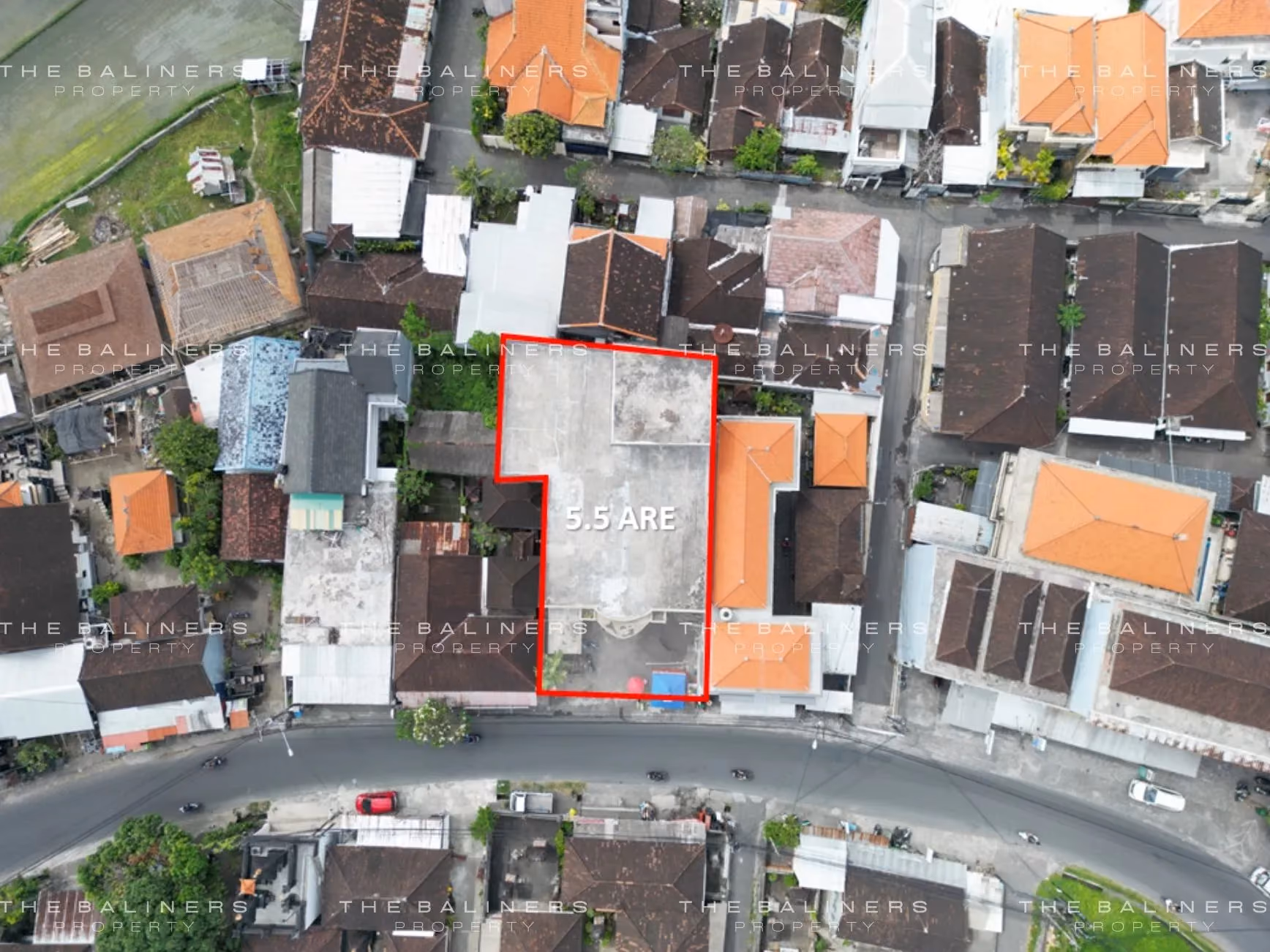 Strategic Freehold Land With Existing Building In Denpasar — photo 1