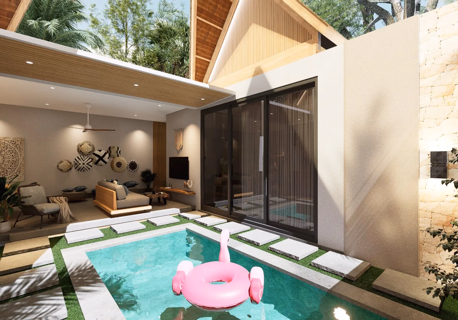 Private Villa Escape With Garden And Pool In Seminyak — photo 1