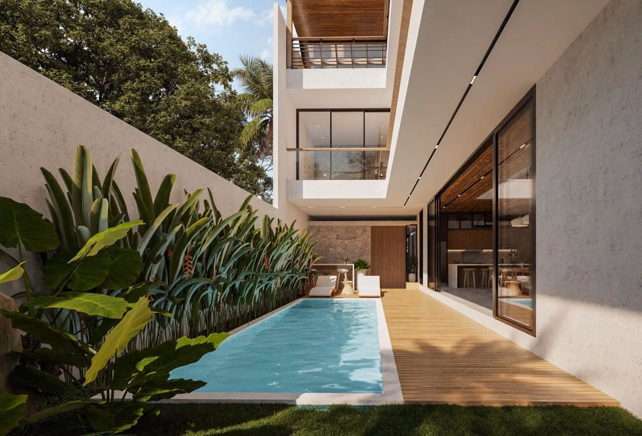 Contemporary Villa In Tumbak Bayuh With Rooftop And Pool — photo 1