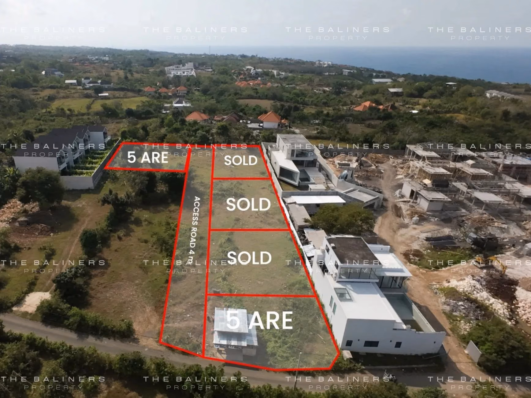 Prime Development Site In Kutuh Bukit Near Pandawa And Melasti Beaches — photo 1