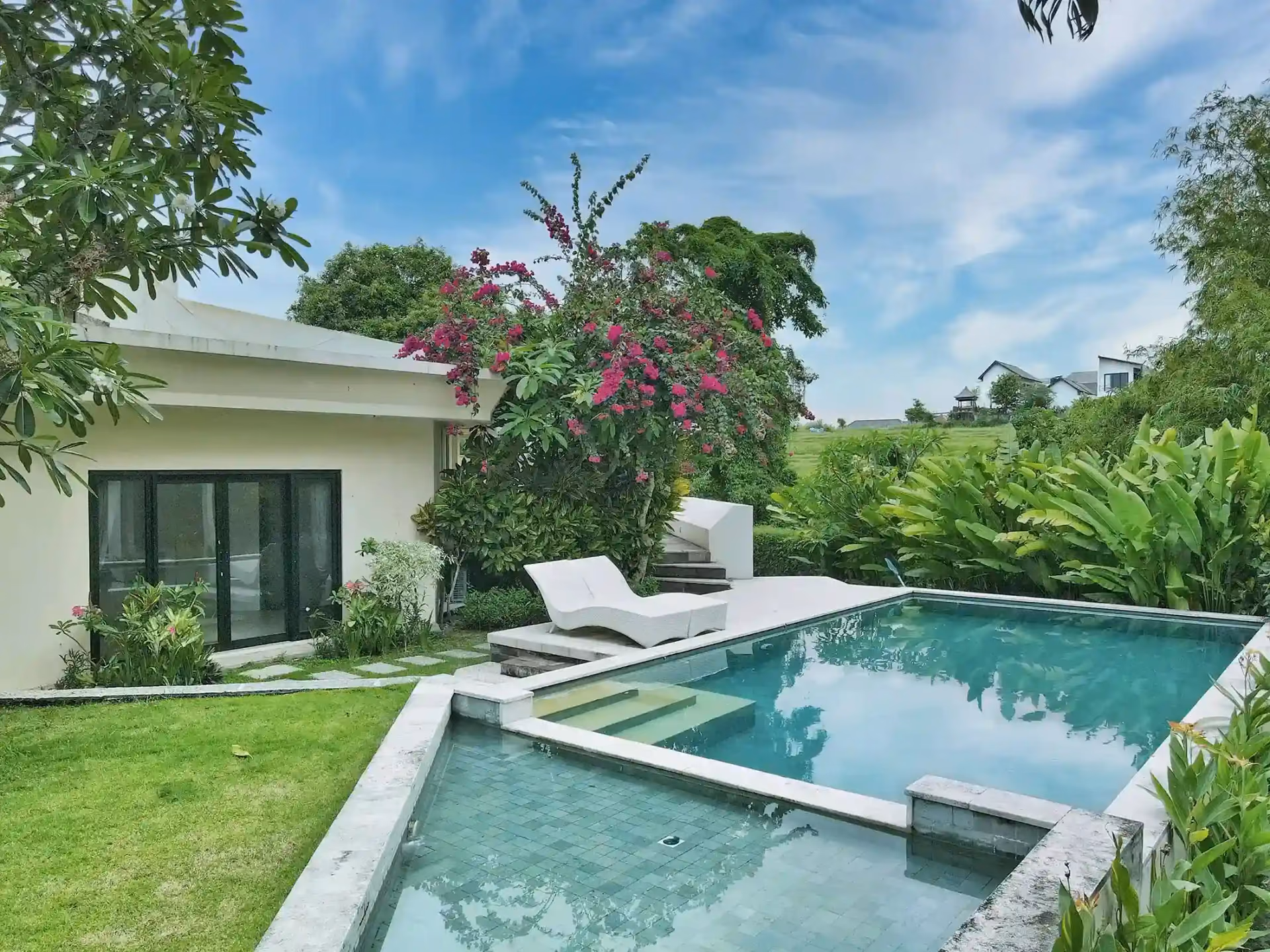 Refined Villa With River And Rice Field Views In Pererenan — photo 1