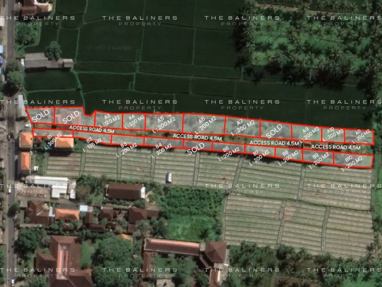 Strategic Residential Land With Ricefields View In Ubud’S Most Connected Area — photo 1
