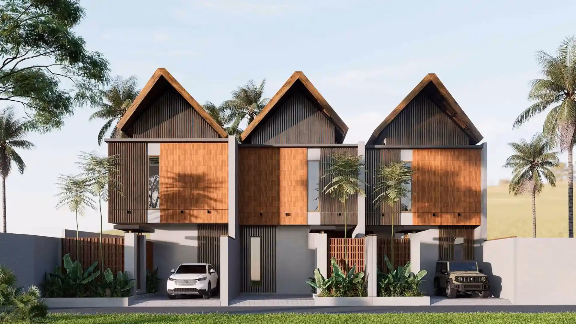 Stylish Modern Villas Near Kedungu Beach With Freehold Ownership And Tropical Living Design — photo 1