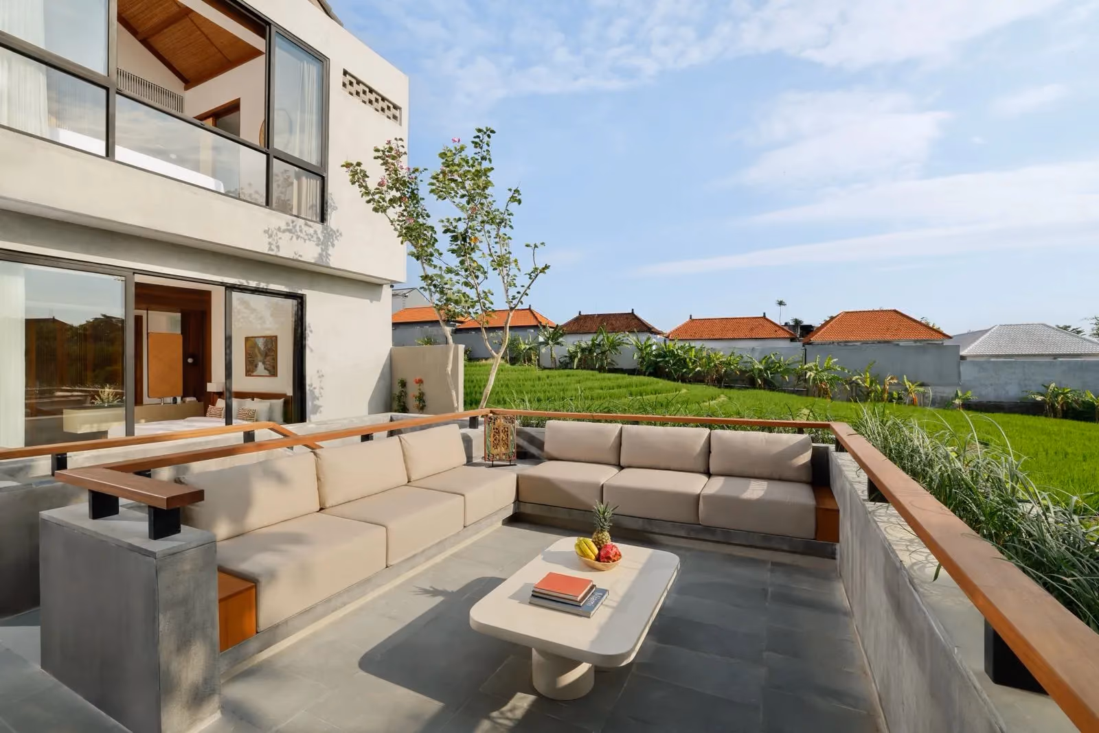 Luxury Seven-Bedroom Freehold Villa With Gym And Rice Field Views In Canggu — photo 1