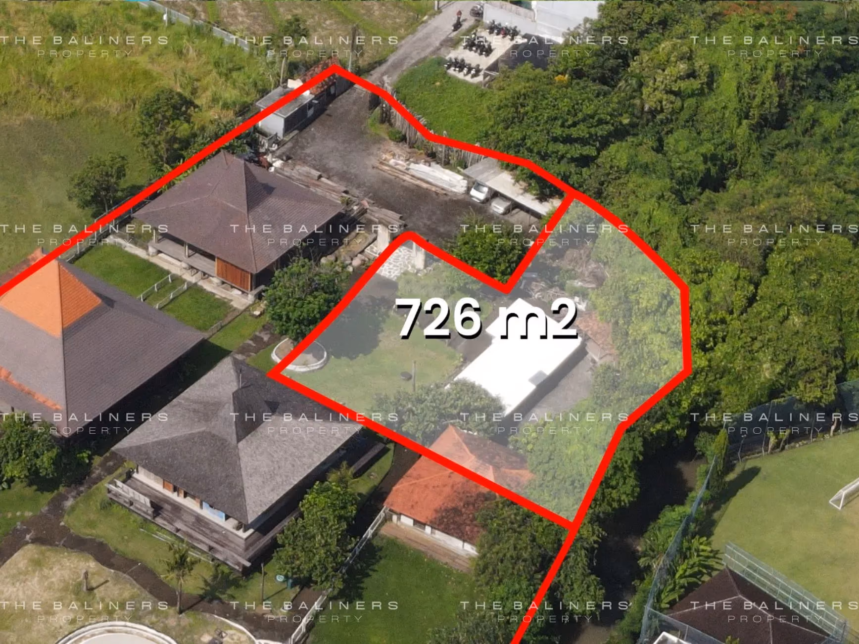 Rare Berawa Leasehold Land Overlooking River And Rice Fields — photo 1
