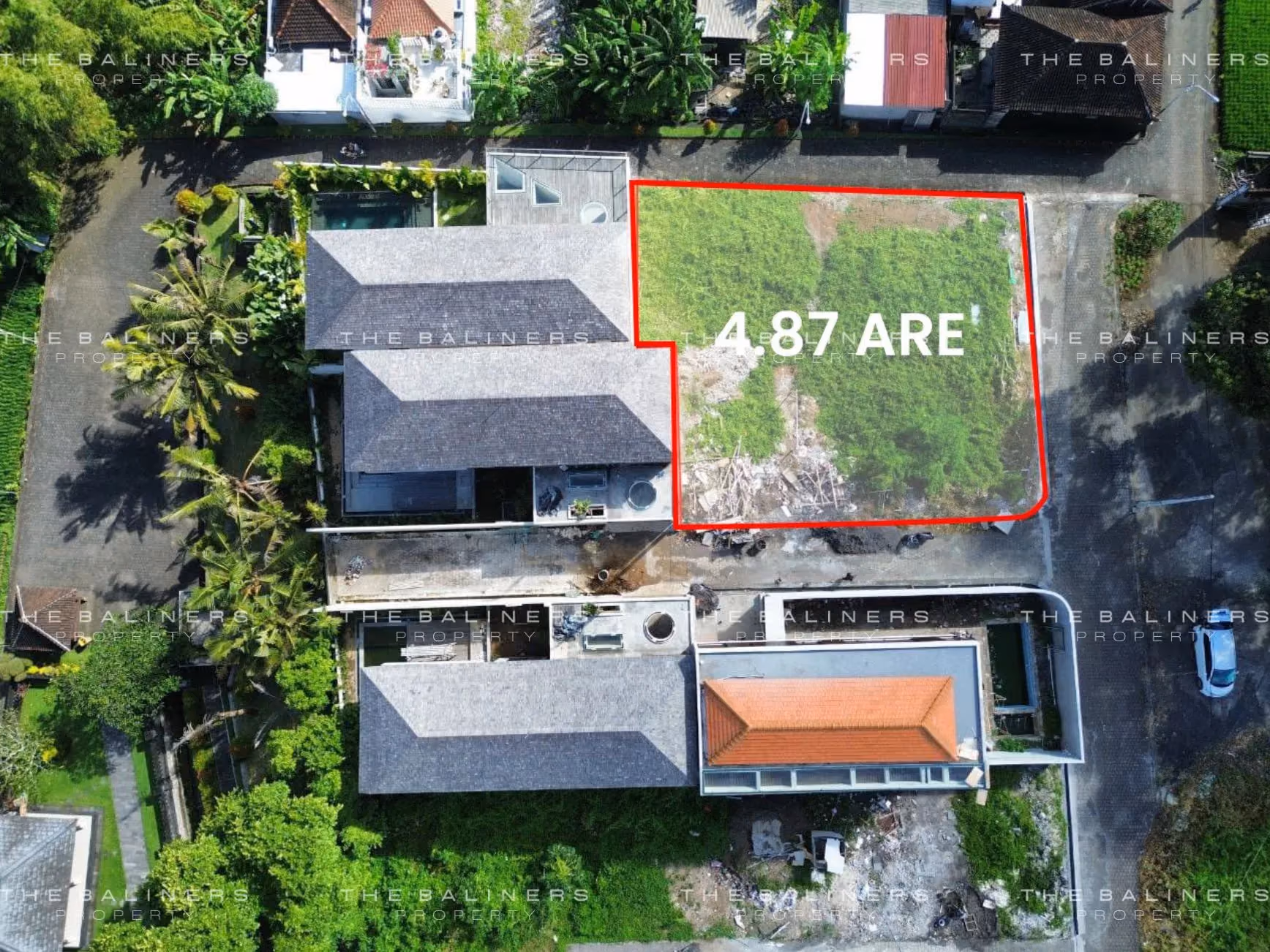 Residential Corner Plot Minutes From Tanah Lot Beach — photo 1