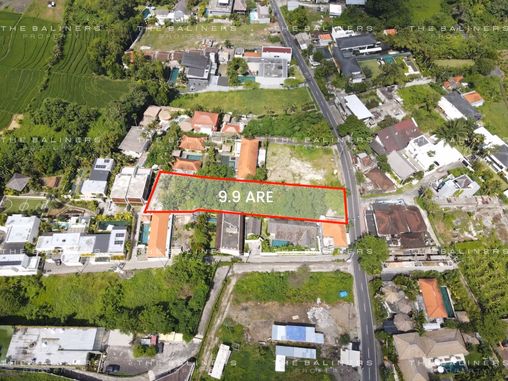 Strategic Main Road Freehold Land In Tumbak Bayuh, Pererenan — photo 1