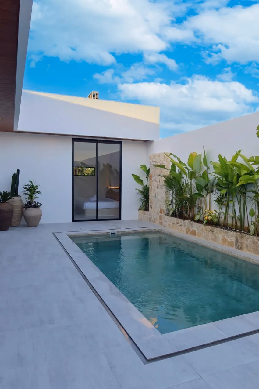 Serene Design Leasehold Villa In Canggu With Private Pool Escape — photo 1