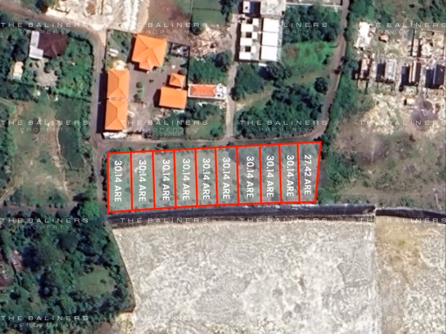 Ungasan View Plots Ready For Villa Development With Ocean Horizon — photo 1