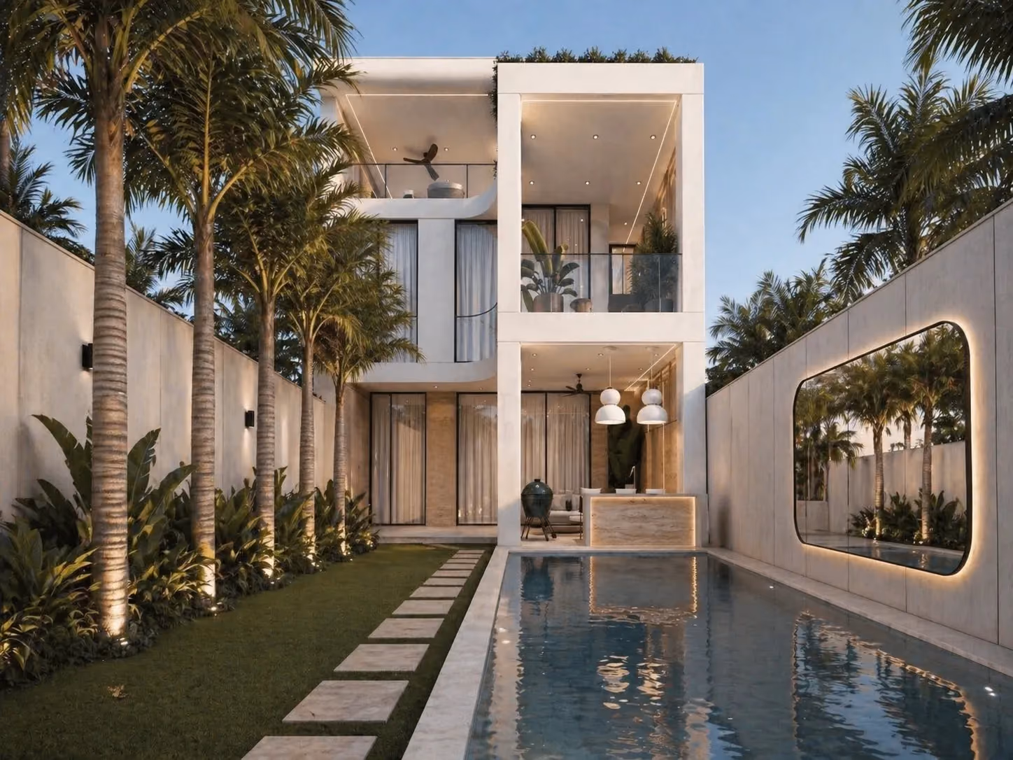 Seseh Viewpoint Villa With Ricefields Outlooks And Ocean Access — photo 1