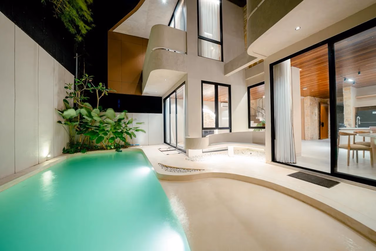 A Modern Jungle Edge Villa In Ungasan With Social Living Concept — photo 1