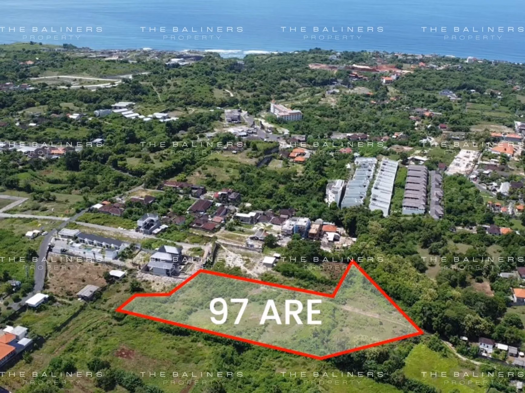 97 Are Bukit Peninsula Land With Level Terrain And Established Access Networks — photo 1