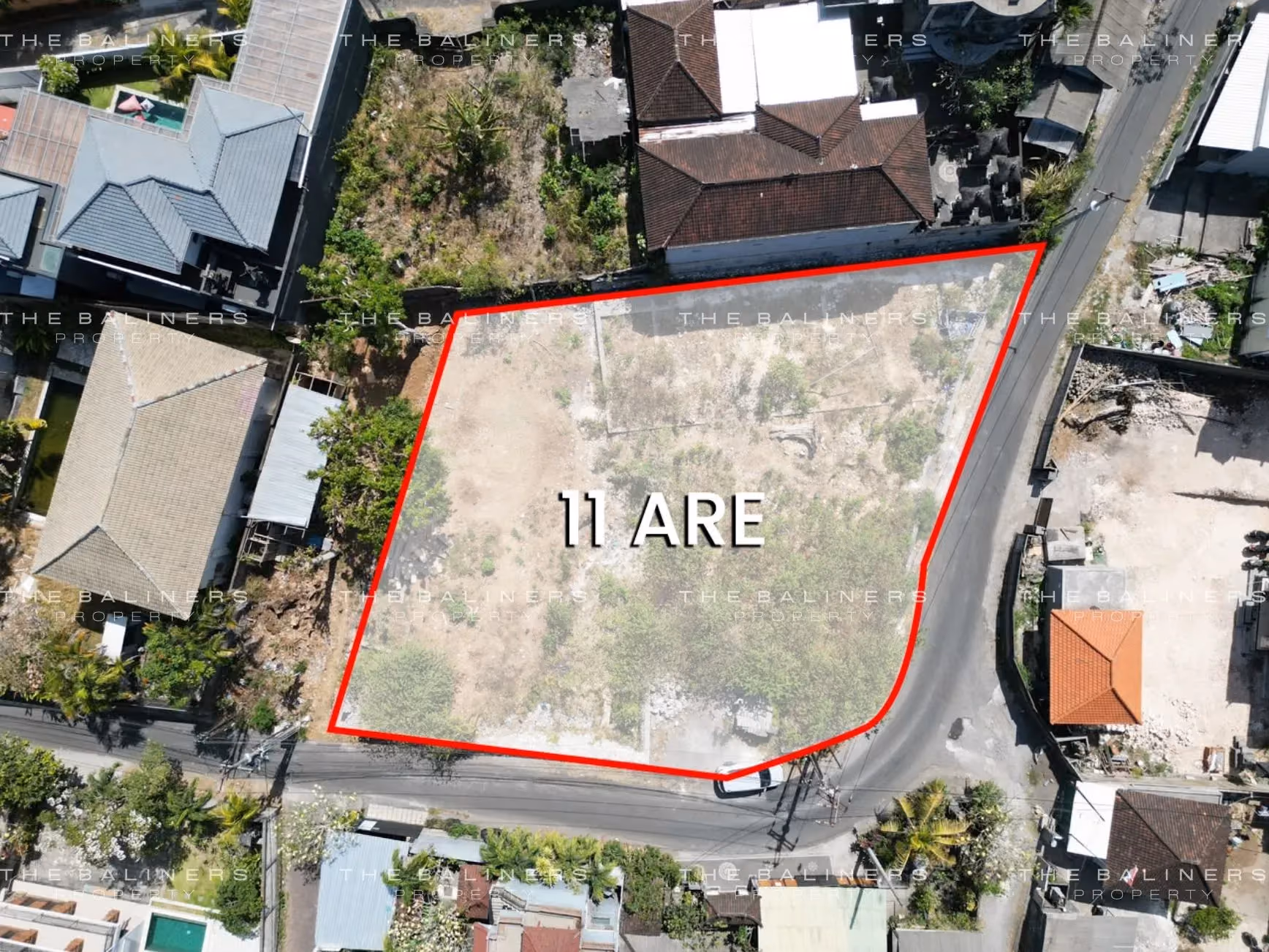 Ungasan Freehold Land With A Corner Lot Advantage — photo 1