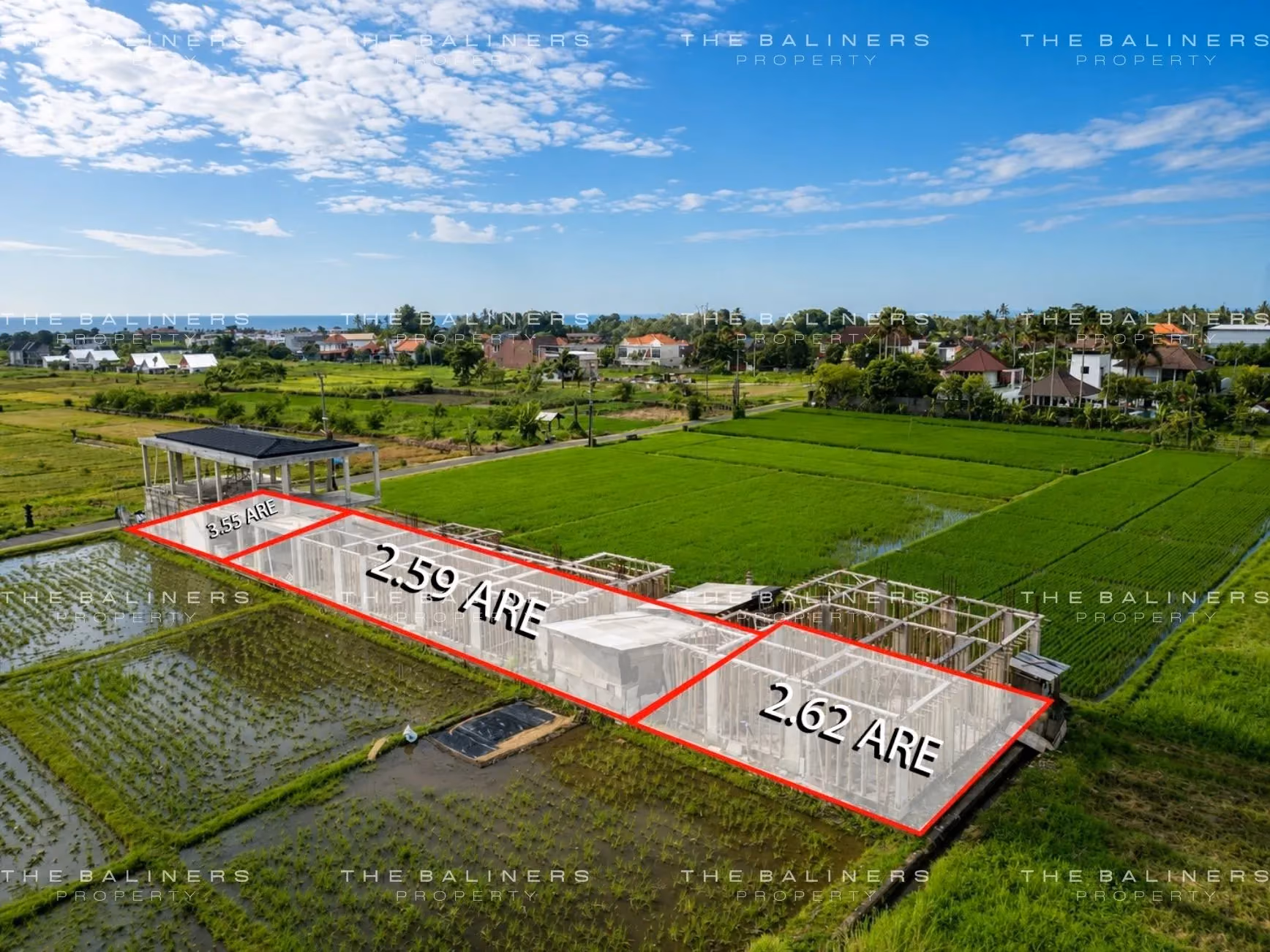 A Ready-To-Build Kedungu Site Surrounded By Rice Fields — photo 1