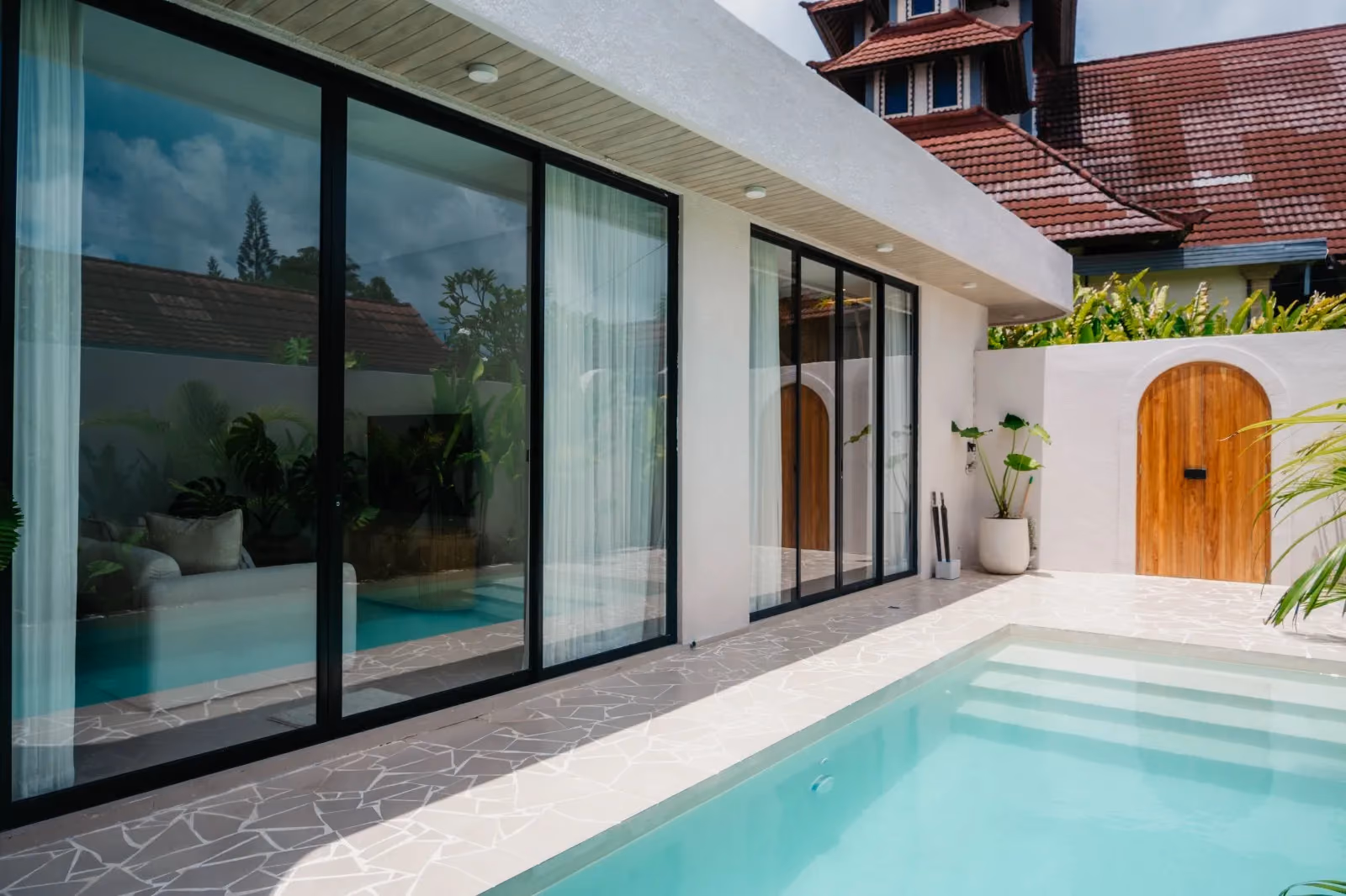 Canggu From A Different Angle — Two Bedrooms, Two Gardens, Rooftop Potential — photo 1