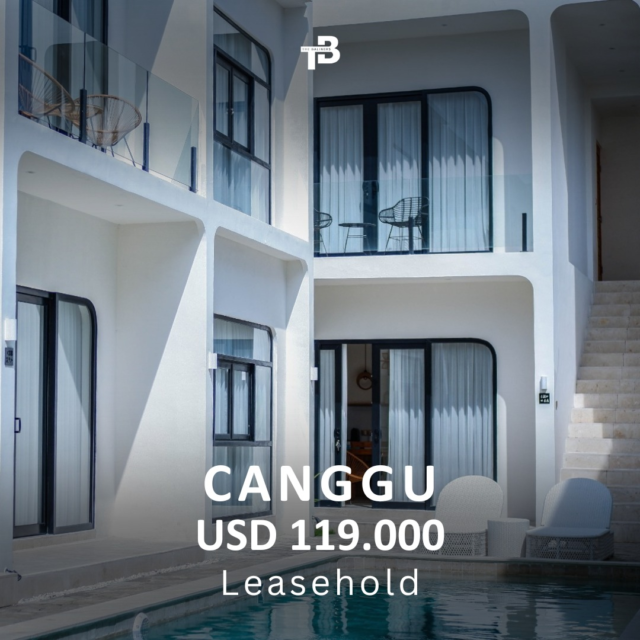 📍NELAYAN, CANGGUMODERN 1-BEDROOM APARTMENT IN NELAYAN, CANGGUPRICE : USD 119.000 REDUCED from USD 139.000, offered on a Leasehold basis until 01/09/2048.Building size : 50 m2Ownership : Leasehold until 01/09/2048Bedroom : 1Bathroom : 1Kitchen : EnclosedFloors : 1 Pool : Yes, shared pool 30 sqmRooftop : NoFurnishedParking: YesProperty code : TB-3287 on www.thebaliners.com Discover a contemporary living experience in the vibrant neighborhood of Nelayan, Canggu, with this sleek 1-bedroom apartment. Boasting a well-designed 50 sqm built size, this residence offers a blend of comfort and style.Designed for convenience, the apartment features an enclosed kitchen and comes fully furnished, allowing for easy customization to suit your taste. The bedroom is spacious and comfortable, while the bathroom provides a relaxing retreat after a long day.One of the highlights of this property is its shared pool, a perfect spot to unwind and enjoy the tropical surroundings. With parking available, you can easily explore the area or host guests with ease.Offering a LEASEHOLD ownership of 25 years, this apartment is a great investment opportunity in Canggu. Scheduled for completion in December 2024, this property promises a modern and comfortable living space in a desirable location.Contact us for more information or to schedule an inspection!Phone / WhatsApp :+62 852 2222 8718info@thebaliners.comwww.thebaliners.com#thebalinersproperty #villabali #propertybali #baliproperty #villaforsalebali #balipropertyforsale #canggubali #canggupropertyforsale #cangguvilla #villacanggubali