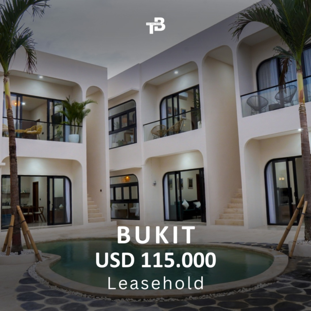 📍BALANGANSTYLISH ONE-BEDROOM APARTMENT WITH SHARED POOL IN BALANGANPRICE : USD 115.000 for 20 years Leasehold with the option to extend for an additional 15 years.Building size : 50 m2Ownership : Leasehold for 20 years wwith the option to extend for an additional 15 yearsBedroom : 1Bathroom : 1Floor : 1Kitchen : Enclosed Pool : Yes, shared pool 30 sqmRooftop : NoFurnishedParking : YesProperty code : TB-3290 on www.thebaliners.com Tucked away in the sought-after area of Balangan, this one-bedroom apartment offers a well-thought-out layout ideal for anyone looking for a private coastal escape or a sound investment opportunity. With a total building size of 50 square meters, the apartment is designed for comfort and efficiency, featuring one bedroom and one bathroom that reflect a practical lifestyle suited to its surroundings. The enclosed kitchen offers a functional space for everyday cooking, flowing into a cozy living area that makes the most of the available space.Whether situated on the first or second floor, each unit is fully furnished, ready for immediate occupancy or rental. Residents can enjoy access to a 30-square-meter shared pool, providing a refreshing retreat under the tropical sun. The property also includes a designated parking area, ensuring convenience for residents and guests alike. With a LEASEHOLD ownership of 20 years and the option to extend for an additional 15 years for USD 15,000, this apartment represents a solid opportunity to secure a foothold in one of Bali’s popular beachside communities. Combining functionality with an attractive location just moments from the coastline, this is a smart choice for those looking to enjoy life by the sea.Contact us for more information or to schedule an inspection!Phone / WhatsApp :+62 852 2222 8718info@thebaliners.comwww.thebaliners.com#thebalinersproperty #villabali #propertybali #baliproperty #villaforsalebali #balipropertyforsale #balanganbukit #bukitvilla #bukitproperty #bukitbali